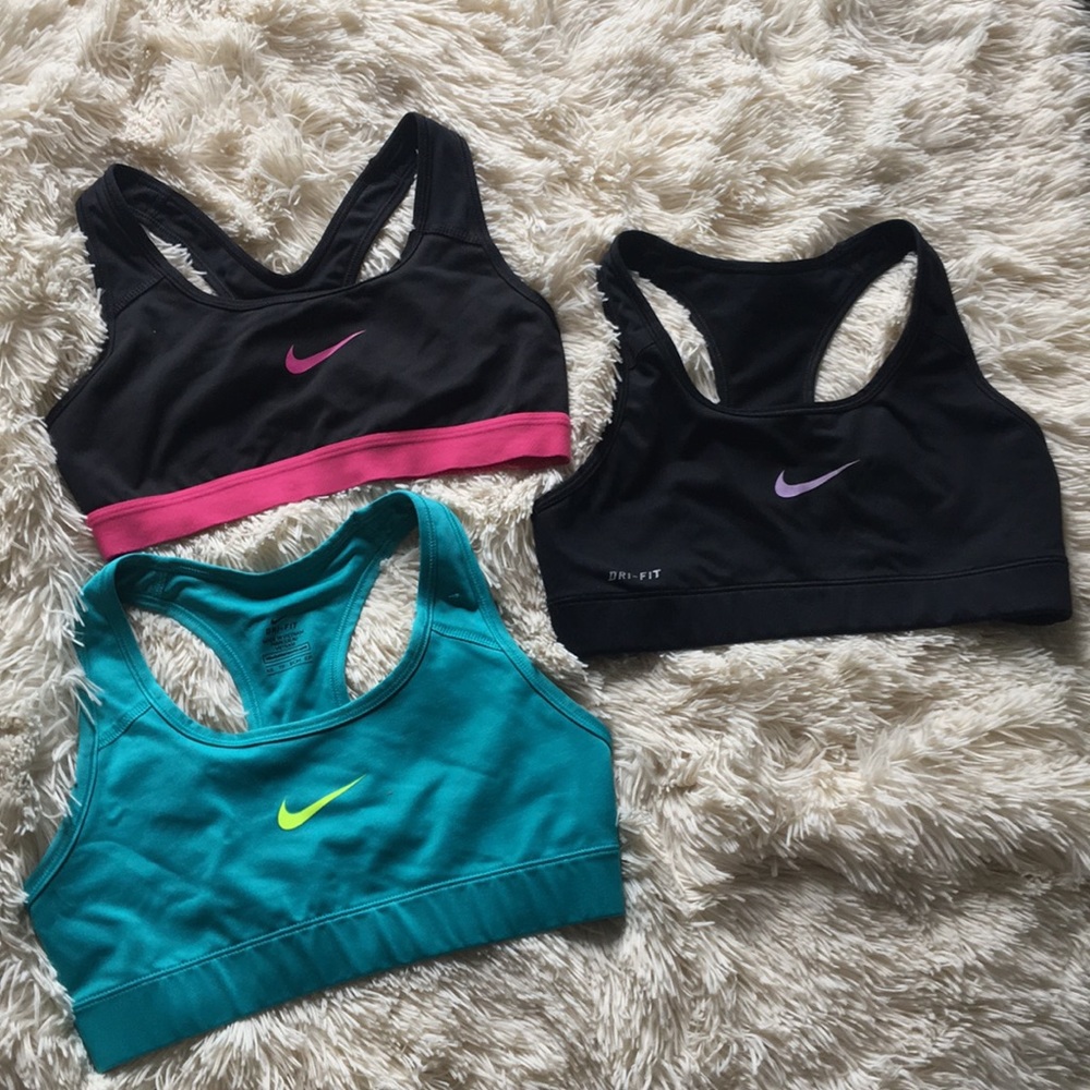 Nike dri fit sports bra